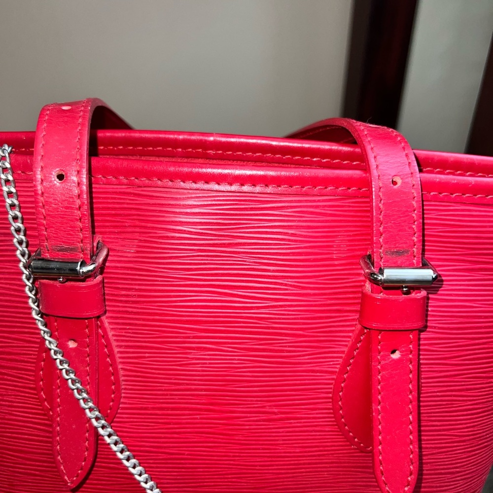 Louis Vuitton Vintage Epi Petit Bucket Bag w/ Pouch PM 2008 - Picture 11 of 13